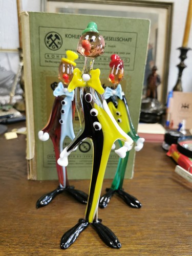 Murano glas figuren - figuren, clown