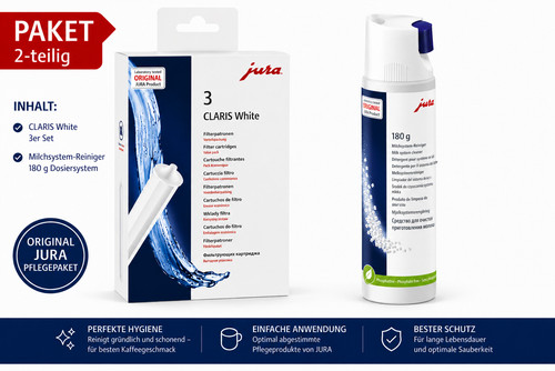 Jura pflegepaket wasserfilter - pflegepaket,