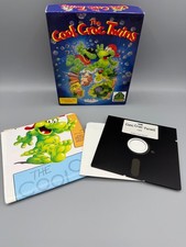 C64 Commodore Big Box The Cool Croc Twins Spiel CIB vollständig Rarität