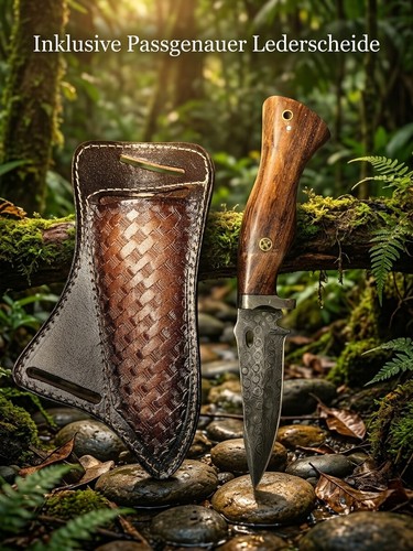 Novahaven damast jagdmesser - novahaven, 24