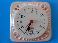 Vintage küchenuhr keramik - vintage,