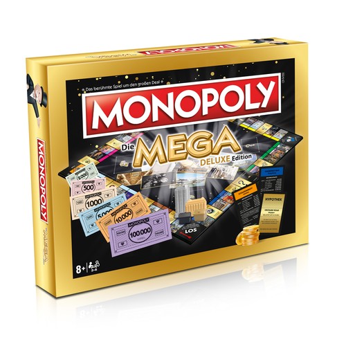 Monopoly mega deluxe - monopoly,