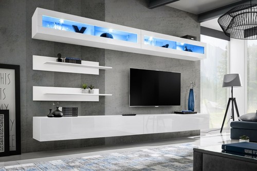 Anbauwand wohnwand wohnzimmer - anbauwand,