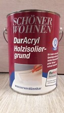 15,96€/L Schöner Wohnen Dur Acryl Holzisoliergrund 2,5L Holz-Grundierung (A486)