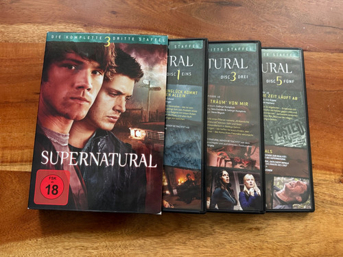 Dvd box supernatural staffel - box,
