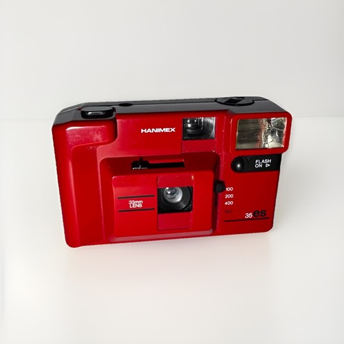 Hanimex 35es red 35mm - hanimex,