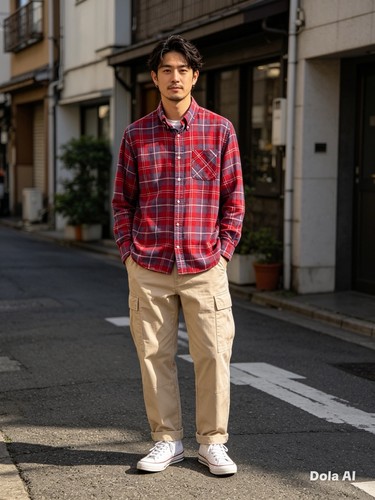 Visvim herren holz kariertes - holz,