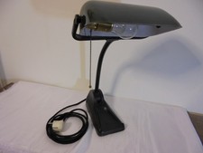 Alte antike Bankerlampe -