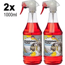 2x Tuga Chemie Alu-Teufel Felgenreiniger rot Felgenpflege Reiniger 1L