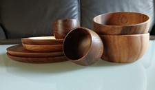 Akazienholz Geschirr-Set -