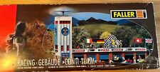 Faller 141070 Racing-Gebäude "Conti-Turm" GoCart Bahn AMS mit Rennwagen