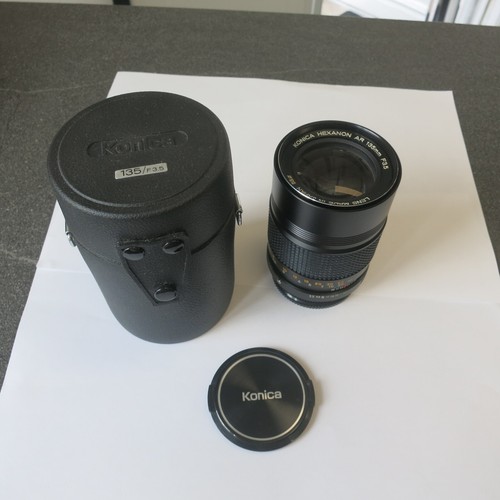 Konica hexanon 135 135mm - hexanon, ar