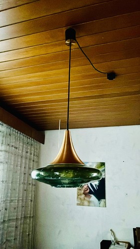Ovale doria pendelleuchte - doria, 1970