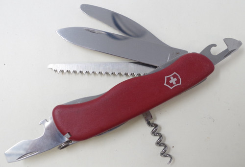 Retired red victorinox fireman - victorinox,