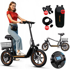 14 Zoll Elektroroller mit Korb