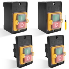 4 Stk Drucktastenschalter AC