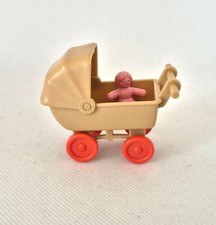 VINTAGE BRAUNER KINDERWAGEN
