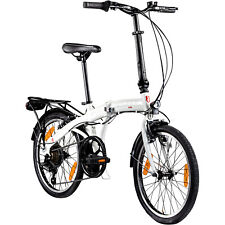 Zündapp ZF20 Klappfahrrad Klapprad 20 Zoll 15 Kilo 6Gang Camping Faltrad Fahrrad