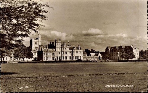 Postkarte canford school - sw,