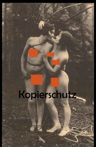 Alte repro postkarte - repro, akt