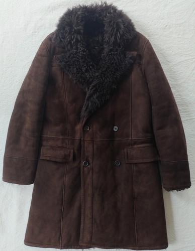 Prada shearling mantel - shearling,