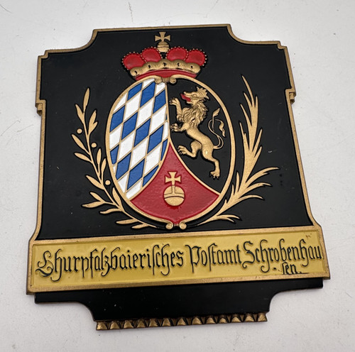 Posthausschild postamt - posthausschild,