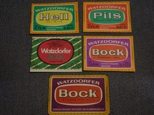 DDR Bier Etiketten 5 Stück