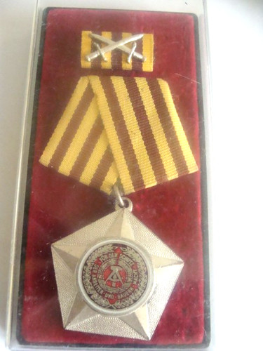 Nva kampforden silber - kampforden, mit