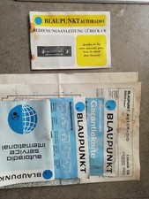 Bedienungsanleitung Blaupunkt Autoradio Lübeck CR Oldtimer