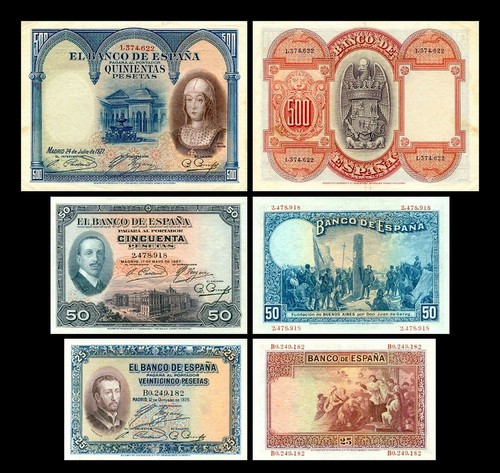 500 pesetas ausgabe - 50,,