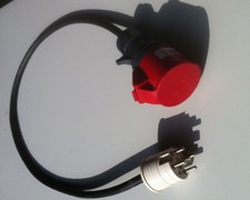 Adapter 16A PERILEX Stecker / 16A CEE Kupplung Adapter Leitung mit Perilex 