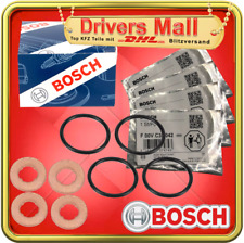 4x BOSCH Dichtungssatz O-Ringe+Kupferdichtungen BMW E46 E60 Injektor Common Rail
