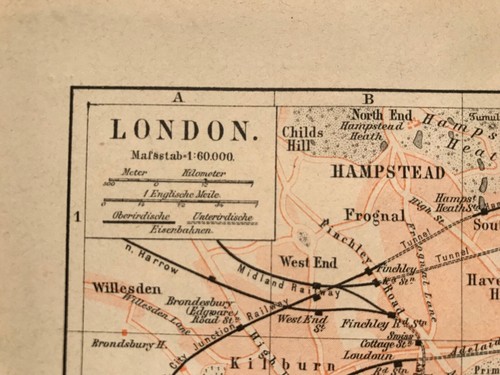 Landkarte stadtplan von london - landkarte,