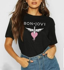 Bon Jovi T-Shirt schwarz Band