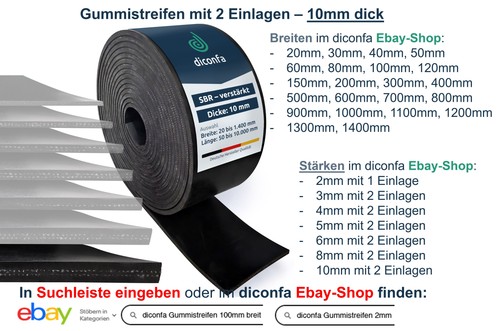 Gummistreifen gewebeeinlage - gummistreifen,
