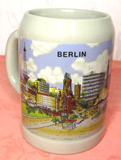 Bierkrug Steinkrug mit Berlin