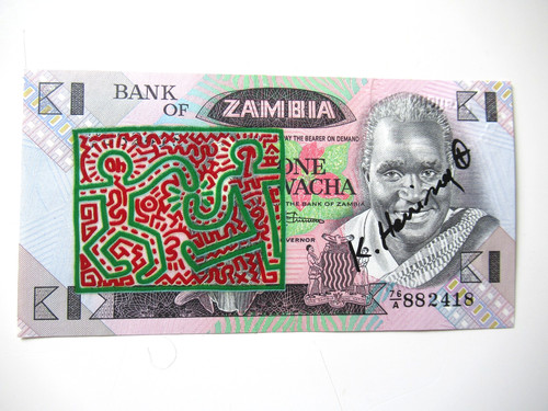 Haring one kwacha - a), k.haring