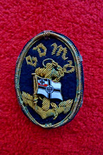 Mützenabzeichen/Bund Deutscher Marine-Vereine (BDMV) um 1925, Deutsches Reich