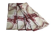 Vintage Sari rot indisch