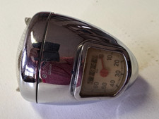 Vintage Bosch Fahrradlampe mit Tacho Chrom Retro Oldtimer Lichtscheinwerfer Rari