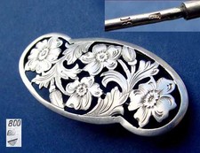 Antike Brosche, Handgravur