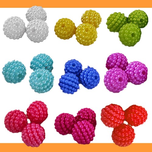 Bubble acrylperlen mm - acrylperlen, 10