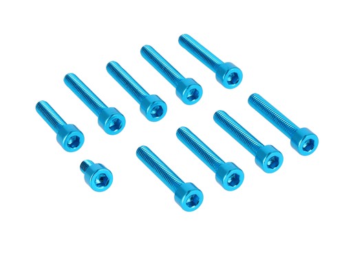 Set aluminium schrauben - set:, aluminium-schrauben