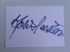 Johannes Heesters  Autogramm Karteikarte weiß 7,5x10,5