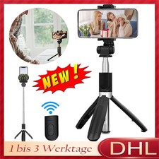 DHL Smartphone Selfie Stick Bluetooth Stativ Teleskop Stange Fernbedienung Handy