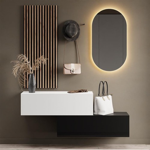 Garderobenset aus flurschrank - garderobenset,