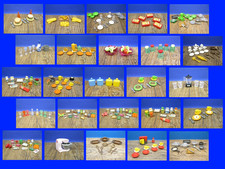 Geschirr Lebensmittel Töpfe Gläser Imbiss Küchen Zubehör Auswahl Playmobil 1