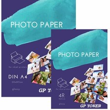 100-500 Blatt Fotopapier 10x15cm / DIN A4 180 200 230 g/m² weiß glänzend glossy