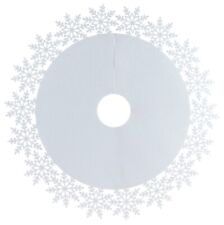 HOME AFFAIRE Weihnachtsbaumdecke Schneeflocke, Weihnachtsdeko, 100 cm