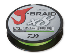 Daiwa J-Braid X8 150m 300m